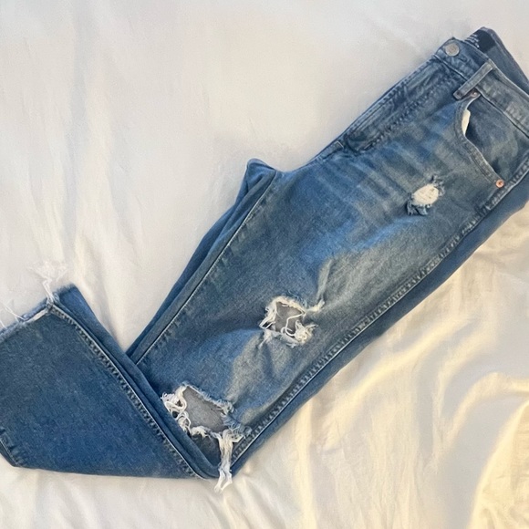 Gap Size 28/6  High Rise Vintage Slim - Picture 2 of 4